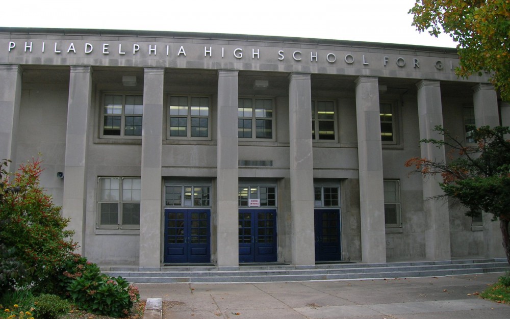 Elevation of Philadelphia High School for Girls