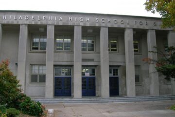 Elevation of Philadelphia High School for Girls