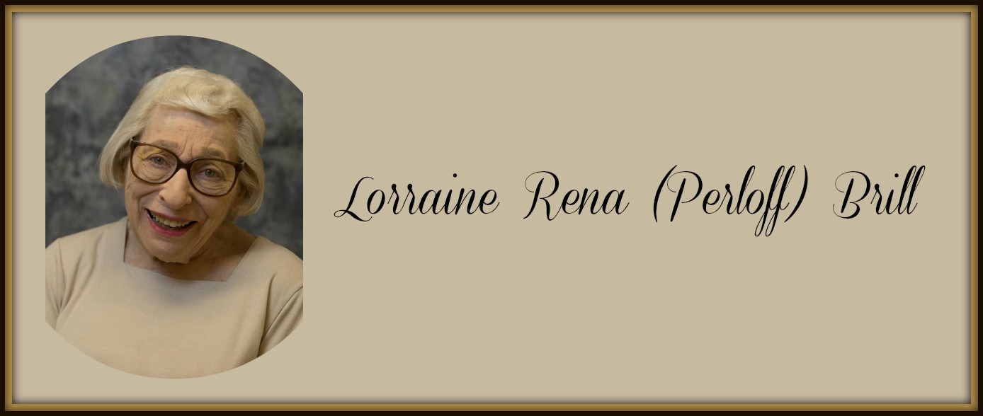 Alumnae Association appreciates Lorraine Rena Perloff Brill