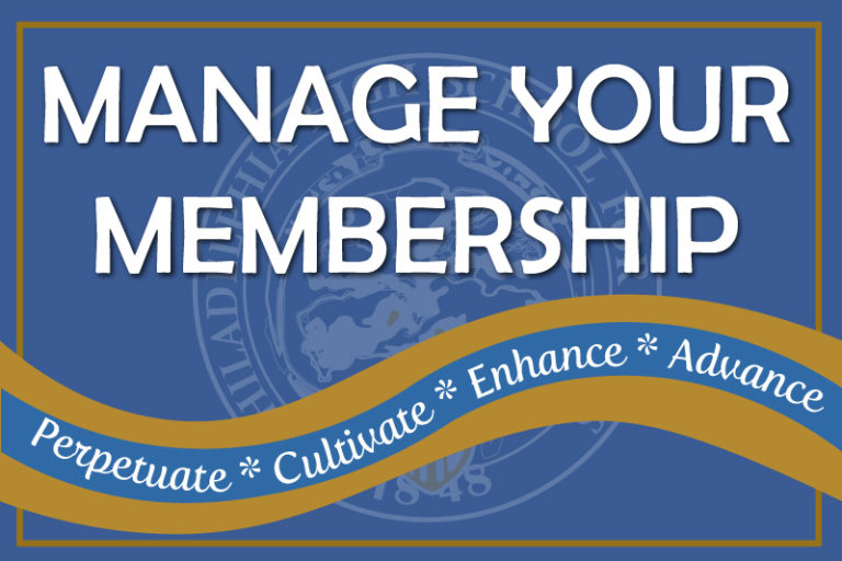 Manage your membership at AAPHSG