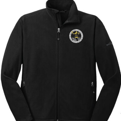 Alumna Full-zip fleece jacket in black