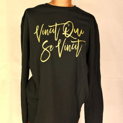Vincit Qui Se Vincit - Long Sleeve Black