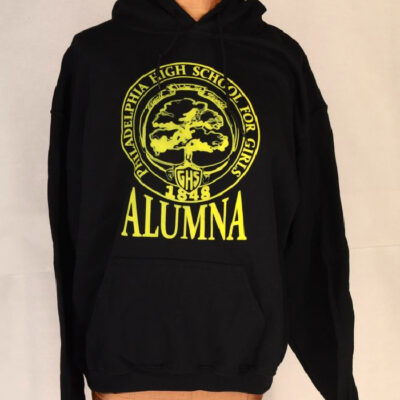 Proud Alumna Hoodie - black